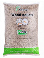 Charger l'image dans la galerie, PELLETS – Granulés de bois sac 15 KG – X140 – ENERVER (PALETTE)