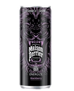 MAISON PERRIER ENERGIZE BLACKBERRY SLEEK CANS 25CL -24 (5 packs)