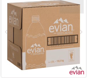 Lot de 84 packs de 12 bouteilles d’Evian
