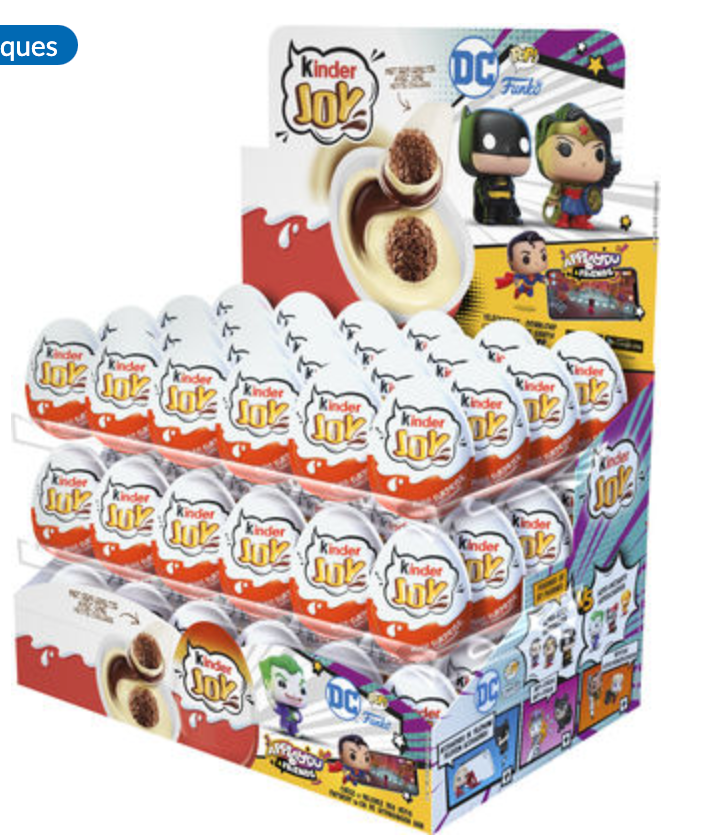 LOT DE 5 KINDER JOY T1 – 72 UNITÉES