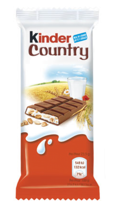 LOT DE KINDER COUNTRY