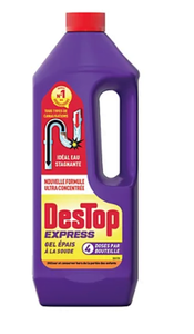 LOTS DE 10 Déboucheur Gel Destop Express 950 ml