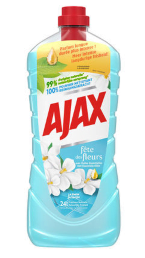 LOT DE 100 AJAX FETE DES FLEURS 1,25L OFFRE TEMPORAIRE PALETTE SUR DEMANDE
