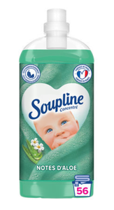LOT DE 50 Soupline Adoucissant Aloe Vera 1,3L