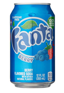 spéciale FANTA Blueberry Soda 150 Packs/12 ( palette)