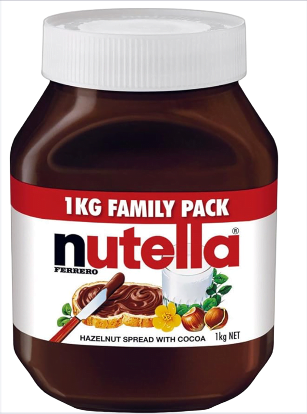 Palette de Nutella 1KG