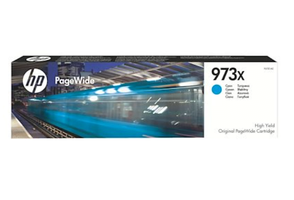 Lot de 5 Cartouches HP 973X Haute Capacité Couleurs pour Imprimante Jet d’Encre