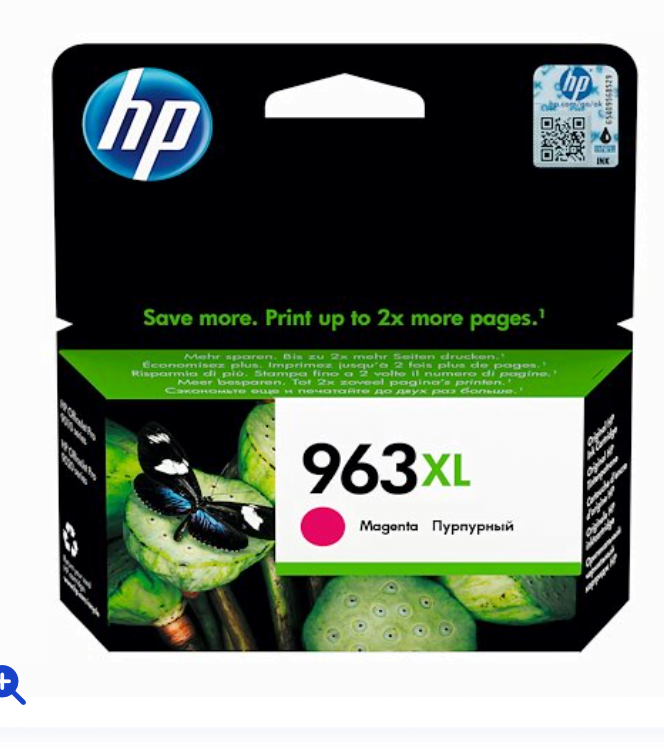 Lot de 10 Cartouches d’Encre HP 963XL Couleurs Séparées pour Imprimante Jet d’Encre
