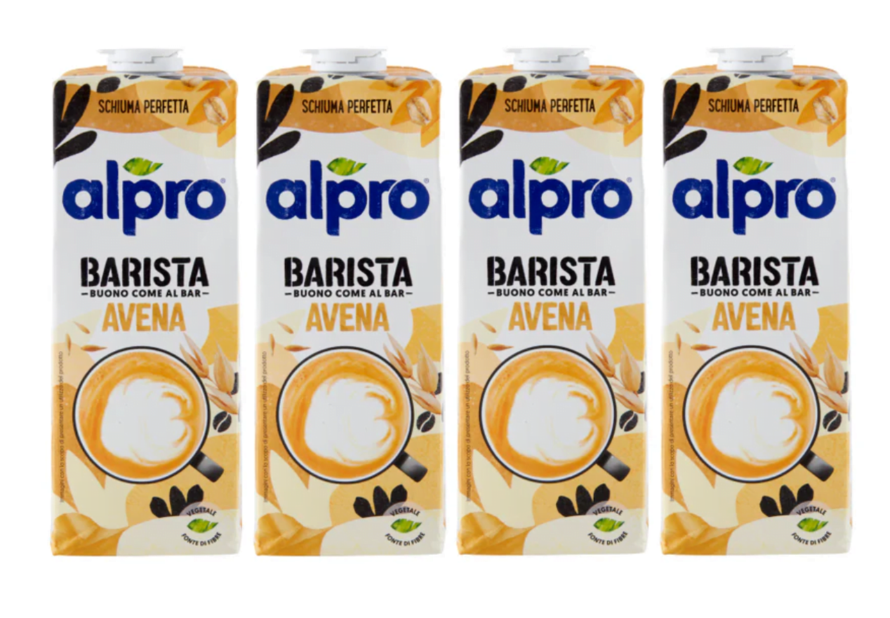 Lot 50 packs Alpro Barista Végétale à l’Avoine 4x1L