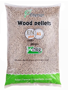 PELLETS – Granulés de bois sac 15 KG – X140 – ENERVER (PALETTE)