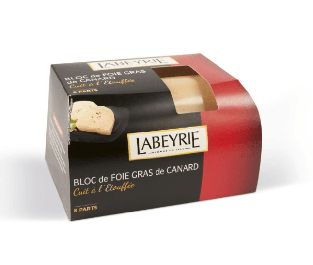 lot de 10 unités de foie gras Labeyrie 285g