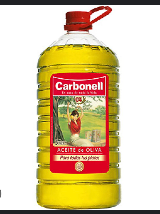 Lot de 30 bidons d’huile d’olive biologique Carbonell Bio (5 litres)