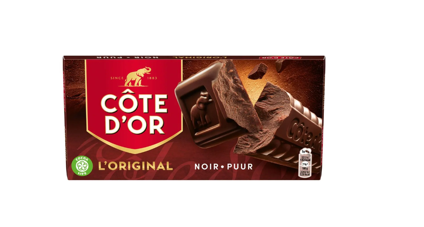 Chocolat Noir 400g – Lot de 192 unités 8 cartons