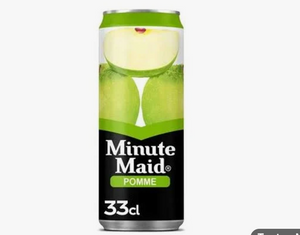 Offre Spéciale – Pack de 24 Jus de Pomme Minute Maid 33cl