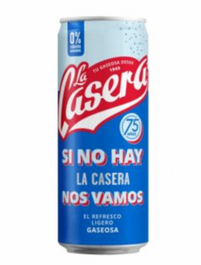 PALETTE – LA CASERA GASEOSA BLANCA 33 cl – ÉDITION IMPORT