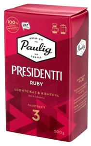CAFÉ PAULIG PRESIDENTTI RUBY 500g (LOT DE 100)