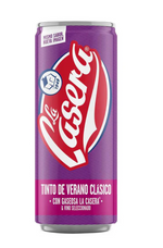 Charger l&#39;image dans la galerie, Palette La Casera Tinto de Verano Clásico 33cl – 1200 Canettes Pas Chères – Boisson Espagnole au Vin et Gazeuse en Gros
