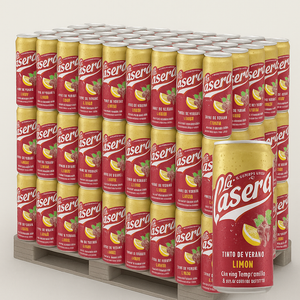 La Casera Tinto de Verano Limón 33cl – Palette 1200 canettes