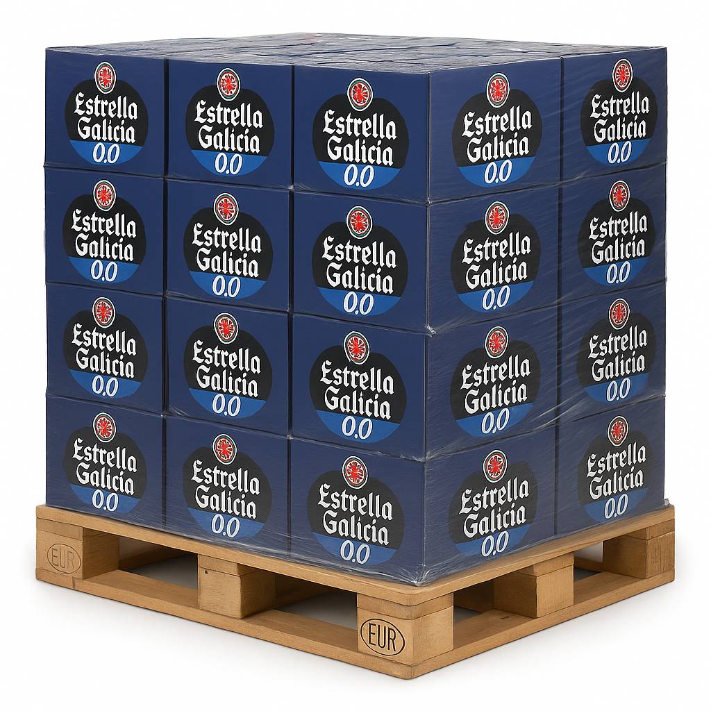 Offre Spéciale – Palette Estrella Galicia 0,0